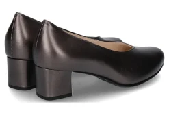 Damen Hassia Pumps FLORENZ H-WEITE PEARL LEDER DARKBROWN