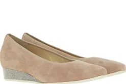 Damen Hassia Slipper  CANNES SAMTZIEGE PEARL WHITE