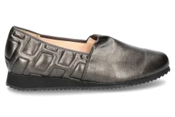 Damen Hassia Slipper PIACENZA G-WEITE PEARLSTRETCH SYNTHETIK DARKBROW