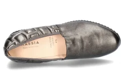 Damen Hassia Slipper PIACENZA G-WEITE PEARLSTRETCH SYNTHETIK DARKBROW