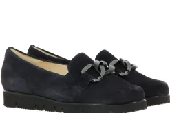 Damen Hassia  Slipper PISA G SOFTVELOUR LEDER OCEAN