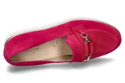 Damen Hassia Slipper PISA WEITE G SAMTZIEGE- pink