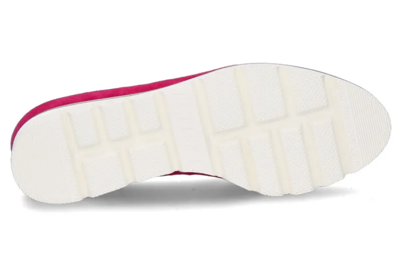 Damen Hassia Slipper PISA WEITE G SAMTZIEGE- pink