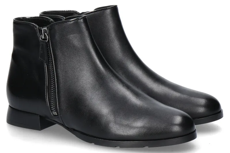 Damen Hassia Stiefelette MADEIRA LEDER- schwarz