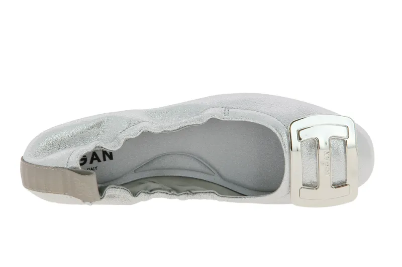 Damen Hogan Ballerina ARGENTO H511 GALVAN