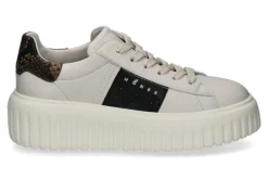 Damen Hogan Damen- Sneaker H-STRIPES ALLACCIATO FASCIA LOGO- hellbeige