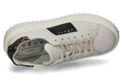 Damen Hogan Damen- Sneaker H-STRIPES ALLACCIATO FASCIA LOGO- hellbeige