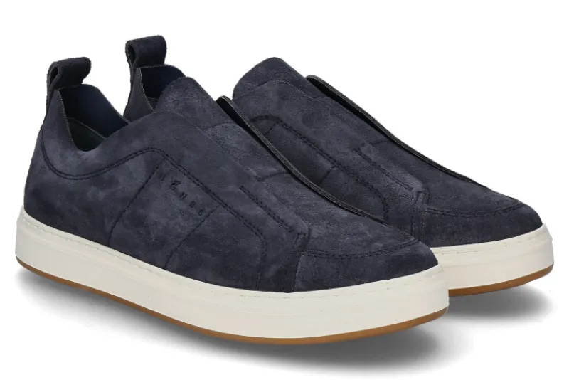Herren Hogan Herren- Slip On Sneaker LOGO 19S- blu/dunkelblau