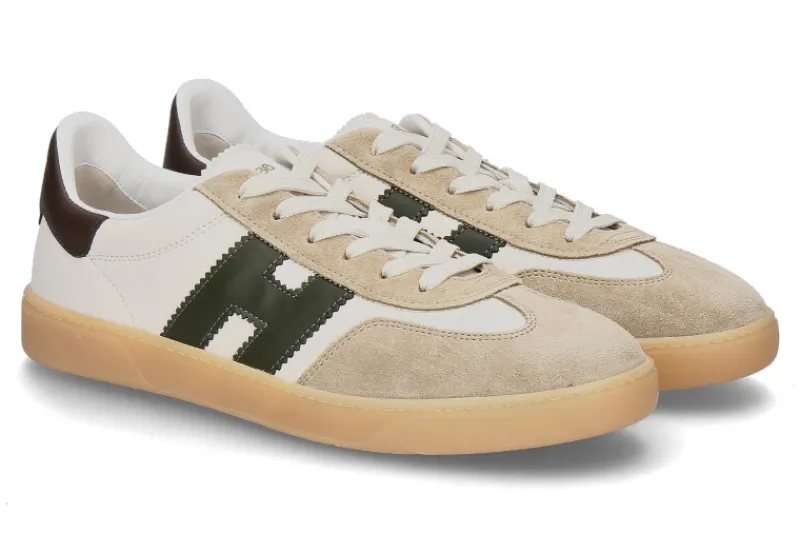 Herren Hogan Herren- Sneaker COOL ALLACCIATO- beige