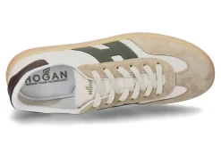 Herren Hogan Herren- Sneaker COOL ALLACCIATO- beige