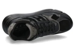 Herren Hogan Herren- Sneaker HYPERLIGHT ALLACCIATO LEATHER- schwarz