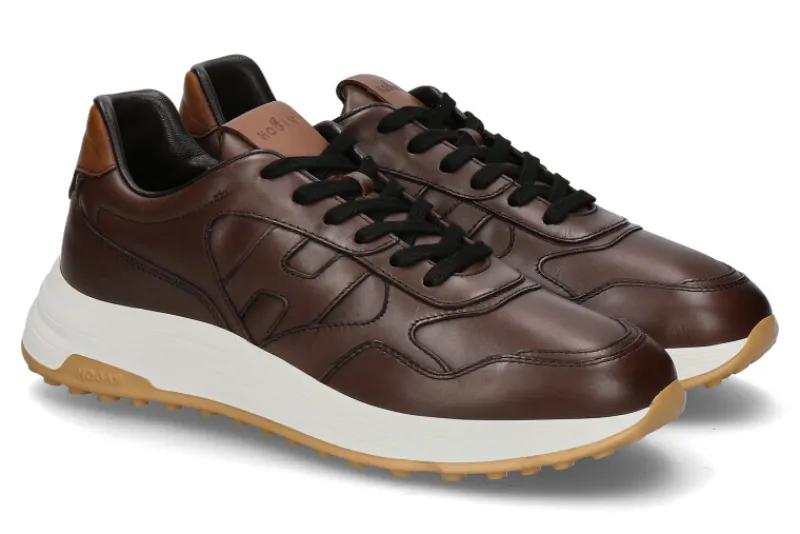 Herren Hogan Herren-Sneaker HYPERLIGHT ALLACCIATO H- dunkelbraun