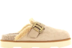 Damen Hogan Pantolette gefüttert SABOT PELO BEIGE