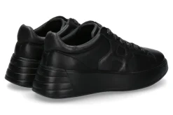 Herren Hogan Sneaker REBEL H562 ALLACCIATO H NERO HEMATITE