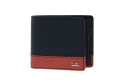 Damen Hugo Boss Geldbörse SIGNATURE BLUE RED