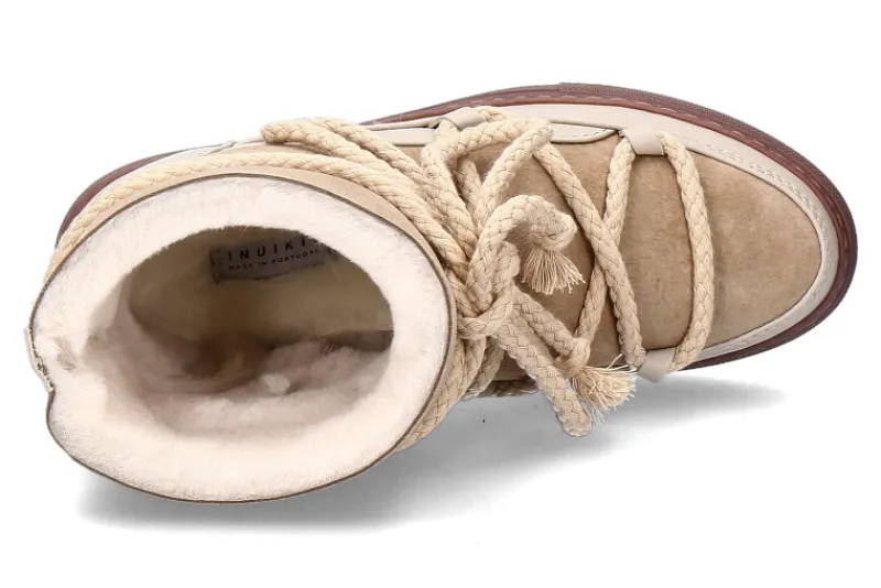 Damen Inuikii Boots gefüttert CLASSIC BEIGE (42)