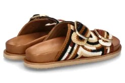 Damen Inuovo Pantolette 396024 COCONUT- multi