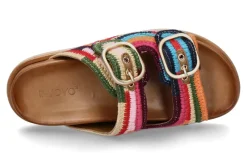 Damen Inuovo Pantolette 396024 COLORFUL- multicolor