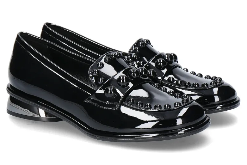 Damen Jeannot Loafer KID VERNICE- black/ schwarz