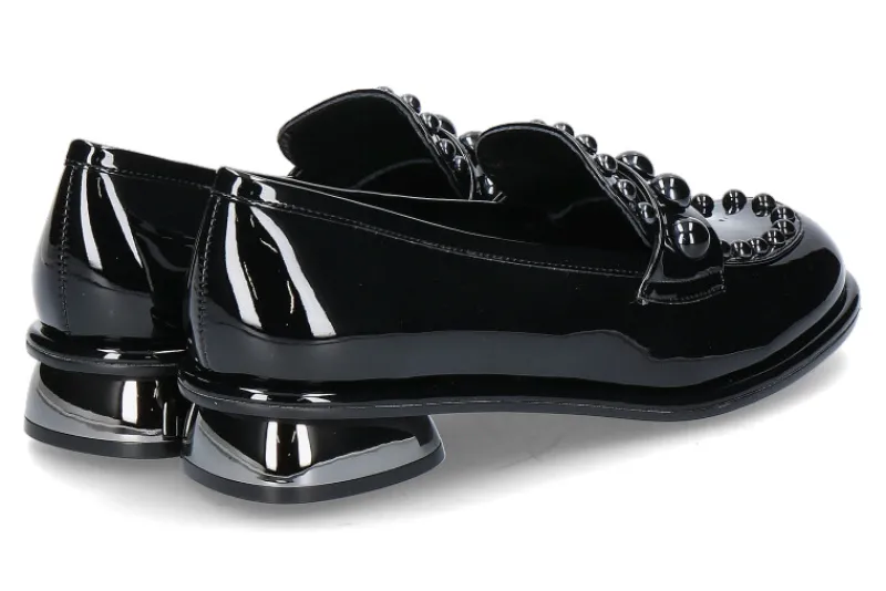 Damen Jeannot Loafer KID VERNICE- black/ schwarz