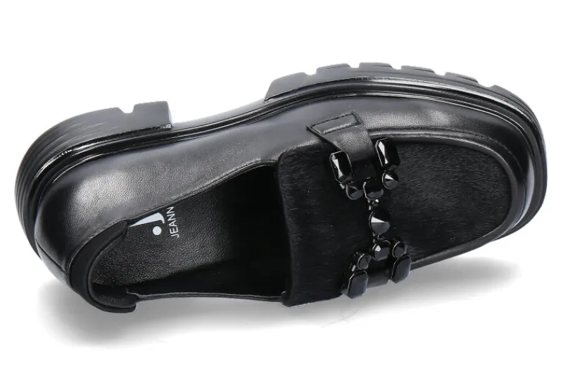 Damen Jeannot Loafer SJ624J NAPPA CAVALLINO- nero/ schwarz