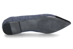 Damen Kennel und Schmenger Kennel & Schmenger Ballerina GRETA SOFTLACK/DENIM- schwarz/ indigo blau