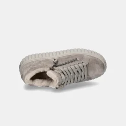 Damen Kennel und Schmenger Kennel & Schmenger Sneaker gefüttert ZAP SUEDE/LAMMFELL- elefant/nature