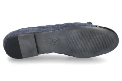 Damen Kennel und Schmenger Ballerina JOY SOFTLACK DENIM- schwarz/indigo