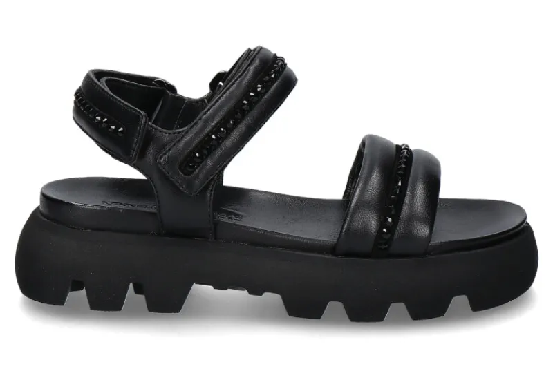 Damen Kennel und Schmenger Sandale SKILL NAPPA SCHWARZ
