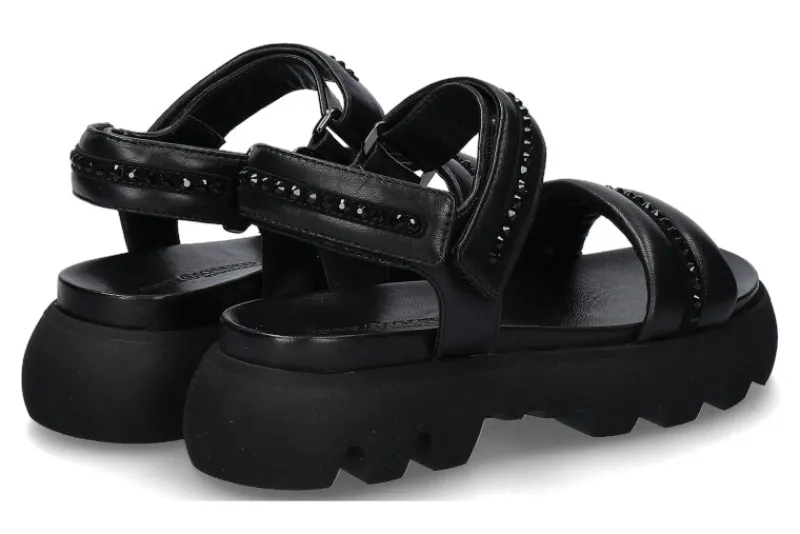Damen Kennel und Schmenger Sandale SKILL NAPPA SCHWARZ