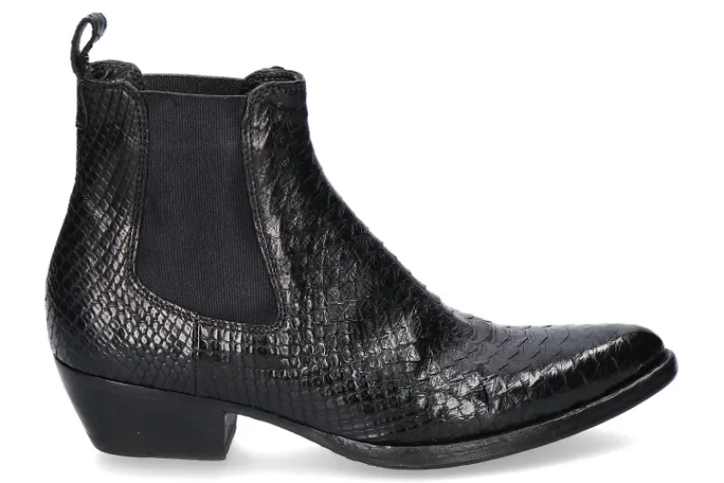 Damen La Bottega di Lisa Chelsea Boot PITONE NERO