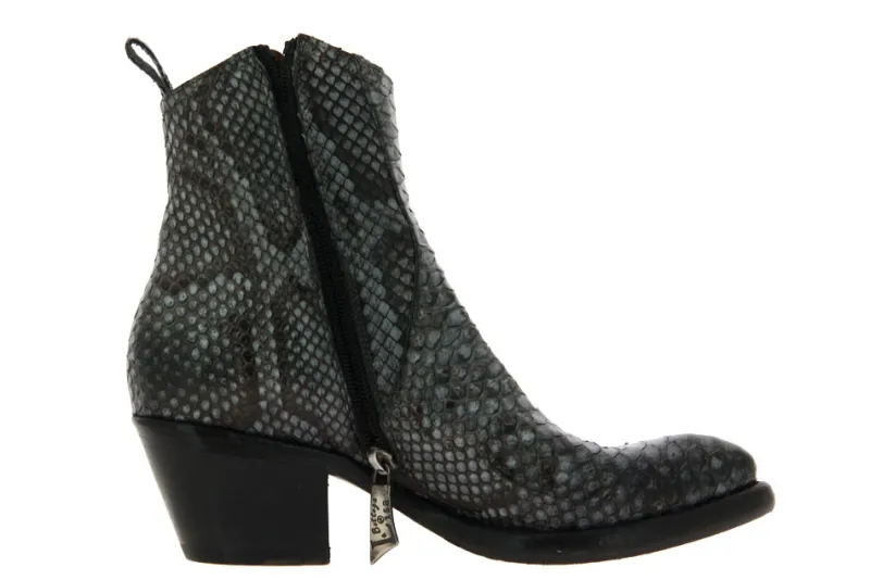 Damen La Bottega di Lisa Stiefelette PITONE GRIGIO (39)