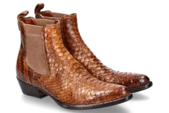 Damen La Bottega di Lisa La Bottega die Lisa Chelsea Boot PITONE CUOIO (38)