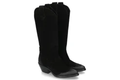 Damen Lazamani Cowboy Boots NERO