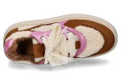 Damen Lazamani Sneaker gefüttert 35.141 TEDDY- beige