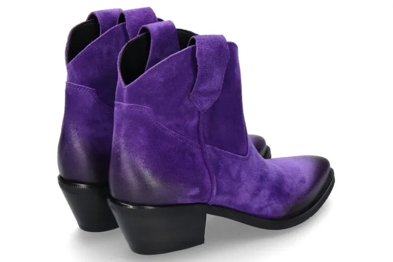 Damen Lazamani Western- Stiefel 55.103 PURPLE- violett