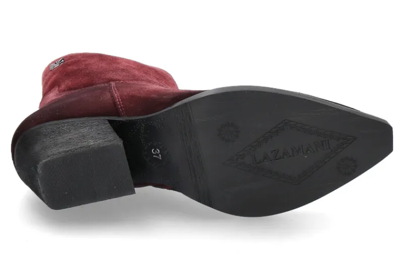 Damen Lazamani Western-Bootie 85.632 BORDO- weinrot