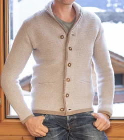 Damen Liebling Janker MARTIN- marmor/trüffel