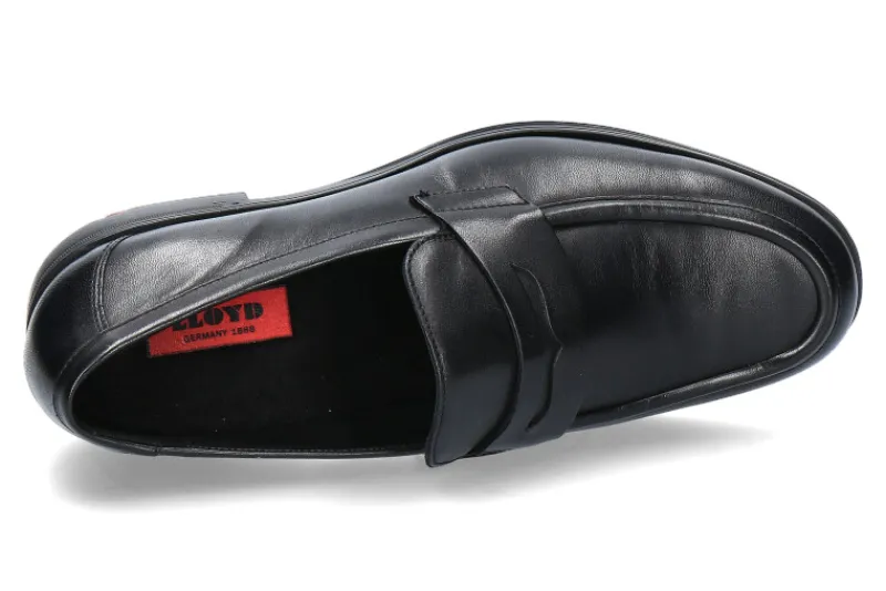 Herren Lloyd Herren- Slipper KAIRO GLOVE NAPPA- black/schwarz