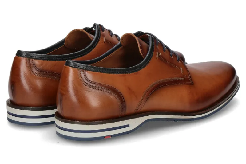 Herren Lloyd Schnürer DETROIT LUCCA CALF COGNAC (43)