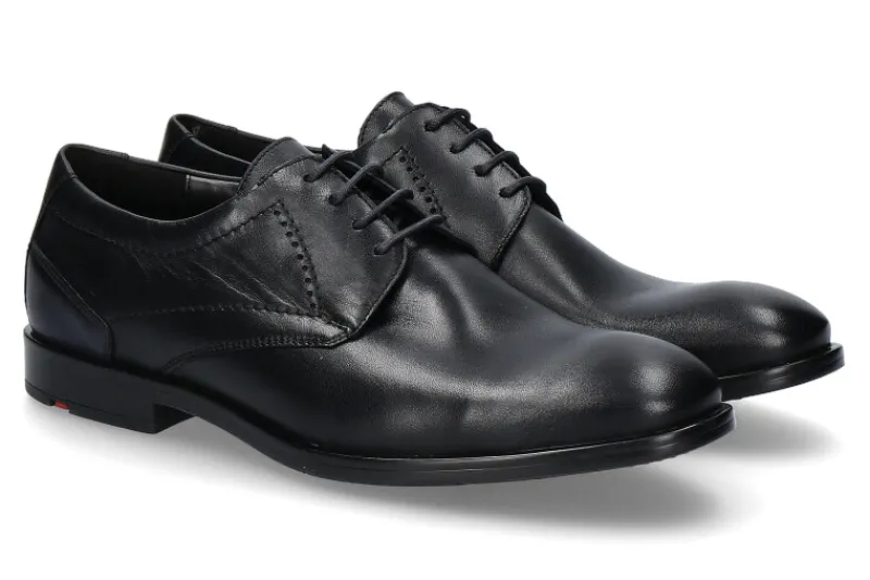 Herren Lloyd Schnürer KALMAR GLOVE NAPPA CALF SCHWARZ OCEAN