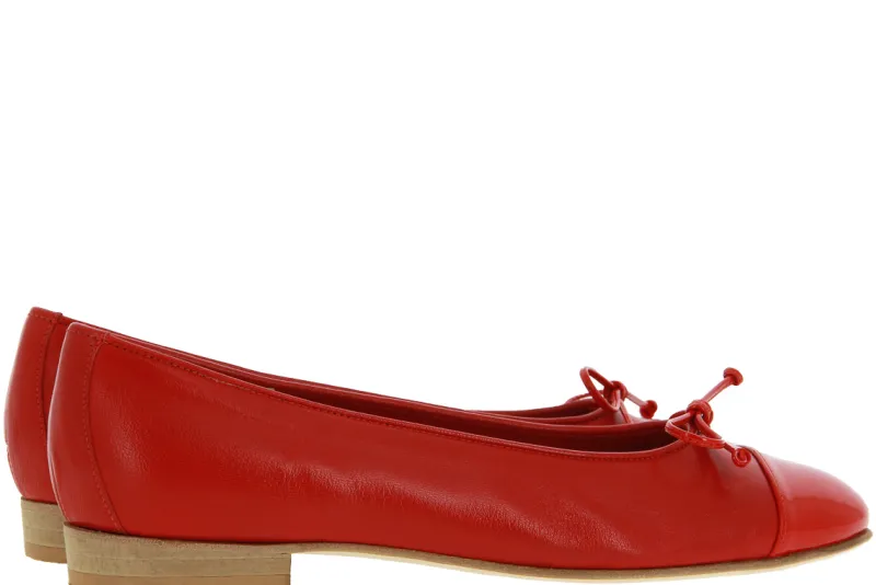 Damen Lorbac Ballerina MEFY NAPPA ROSSO