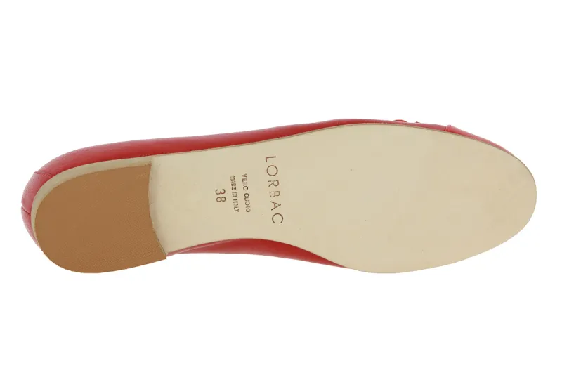 Damen Lorbac Ballerina MEFY NAPPA ROSSO