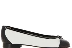 Damen Lorbac Ballerina MOLLY NERO BIANCO