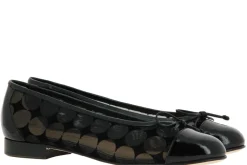 Damen Lorbac Ballerina MOLLY RETE NERO