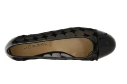 Damen Lorbac Ballerina MOLLY RETE NERO