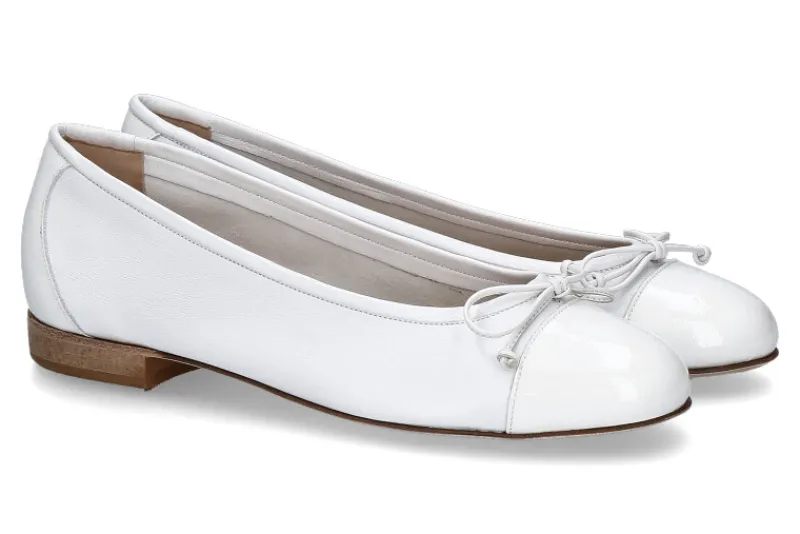 Damen Lorbac Ballerina MOLLY VERNICE NAPPA bianco