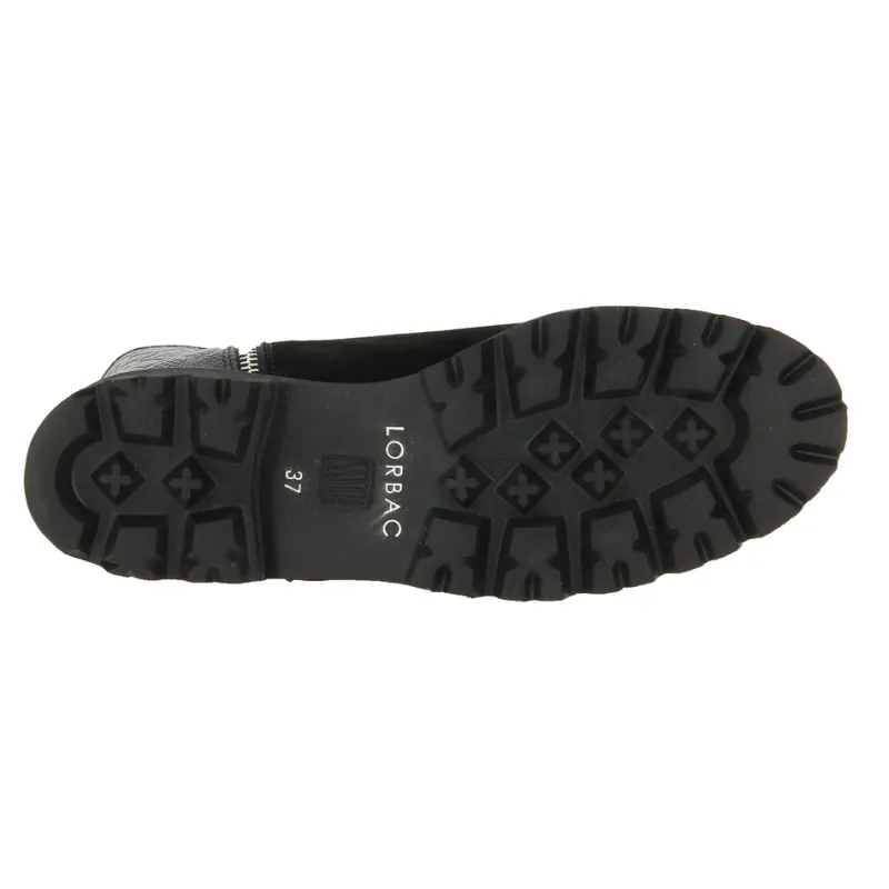 Damen Lorbac Stiefelette gefüttert MAGDA CAMOSCIO NERO SAID NERO