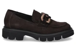 Damen Luca Grossi Loafer CAMOSCIO DARK BROWN