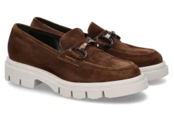 Damen Luca Grossi Slipper CAMOSCIO MARRONE